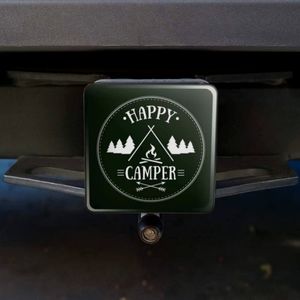 New Happy camper tow hitch plug cover for 2" receivers
